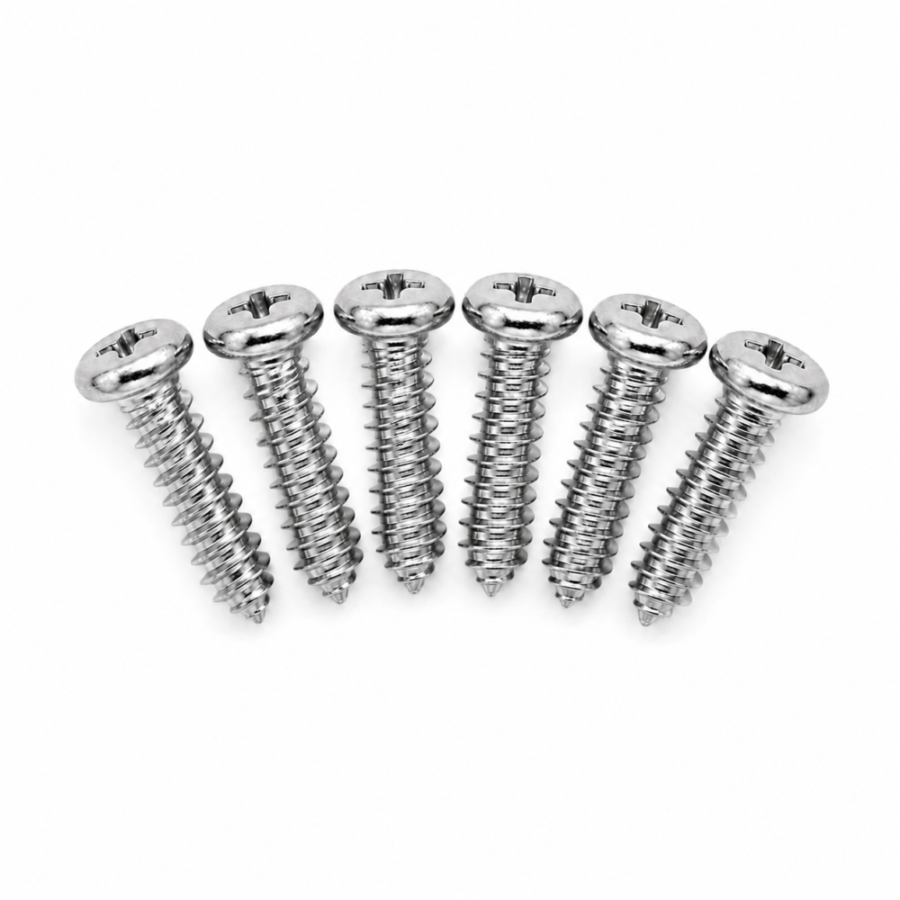 Ga Replacment Mahcine Head Screws - Chrome