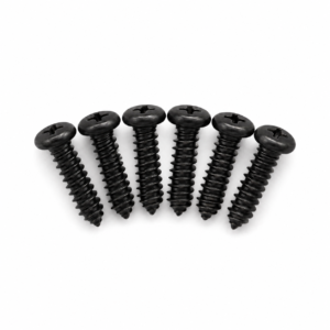 Ga Replacment Mahcine Head Screws - Black