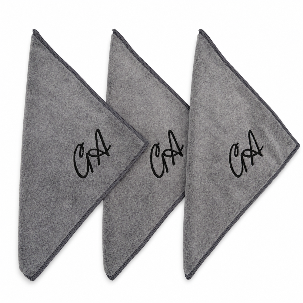 Guitar Anatomy Microfibre Guitar Care and Polishing Cloths – 3 Pack or Single