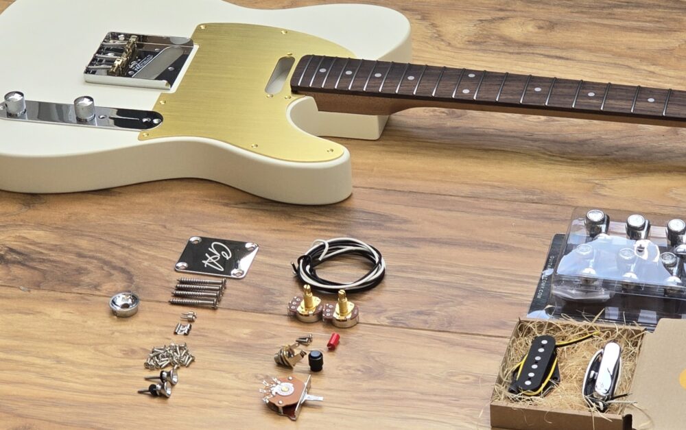 Custom guitar build by Guitar Anatomy