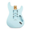Stratocaster Compatible Guitar Body HSH - Sonic Blue Nitro Satin - 2 Piece American Alder – main product image