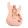 Stratocaster Compatible Guitar Body SSS - Shell Pink Vintage Nitro Satin - 2 Piece American Alder – main product image