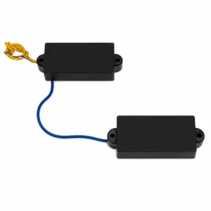 Precision Bass Closed Cover Pickup Set – Ceramic P Bass Pickups – Black – product image 4