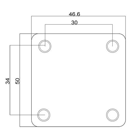 Guitar Neck Plate Small – Chrome Black Gold - Image 5