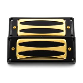 Mini LP Gold Foil Style Guitar Pickups – Neck & Bridge – Gold