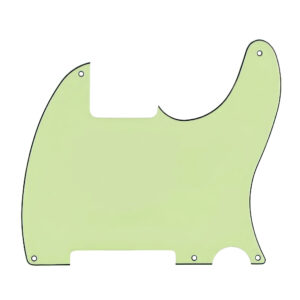 Alternative view of Telecaster Blank Scratchplate Pickguard – Custom Screw and Pickup Layout DIY USA MEX