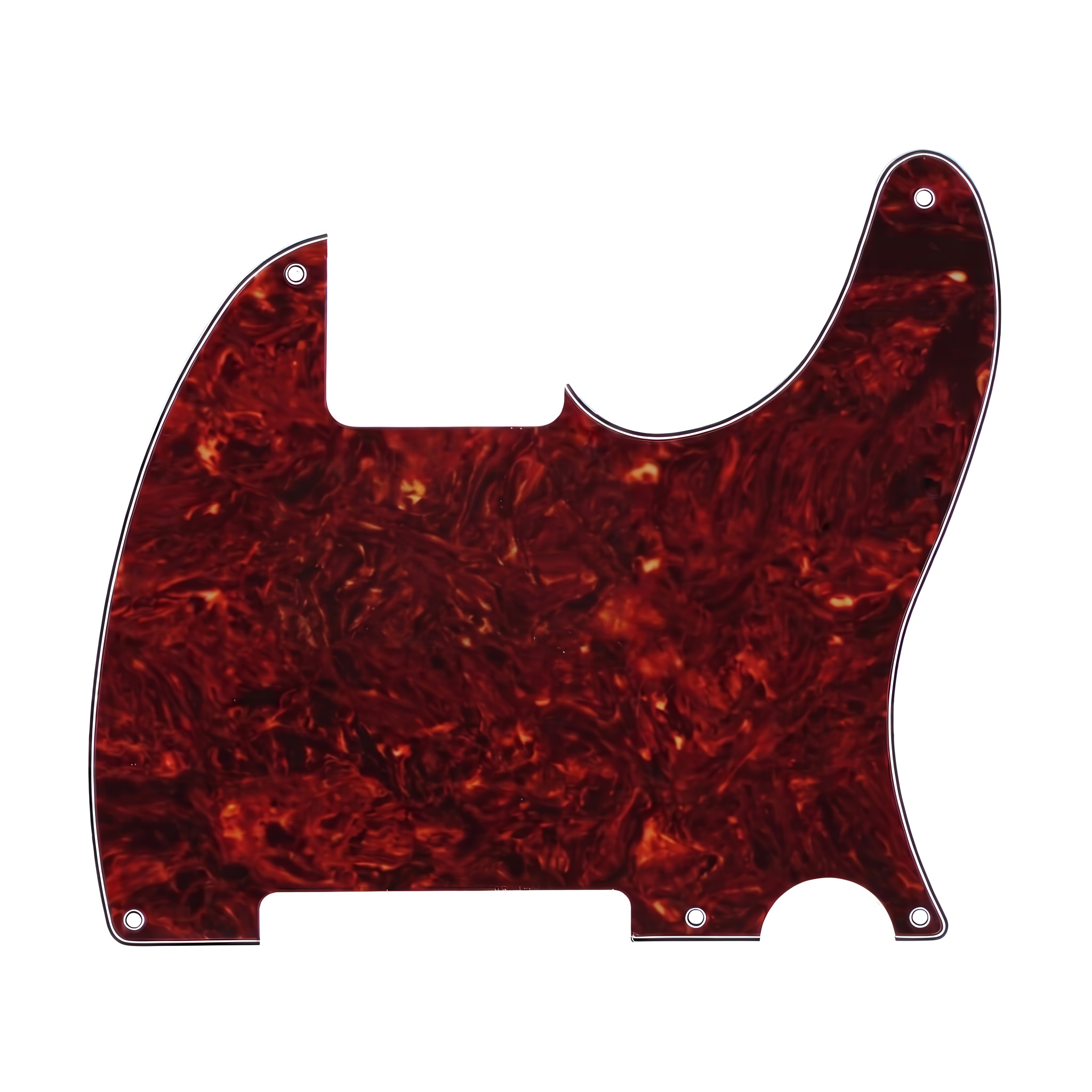 Telecaster Blank Scratchplate Pickguard – Custom Screw and Pickup Layout DIY USA MEX - Image 4