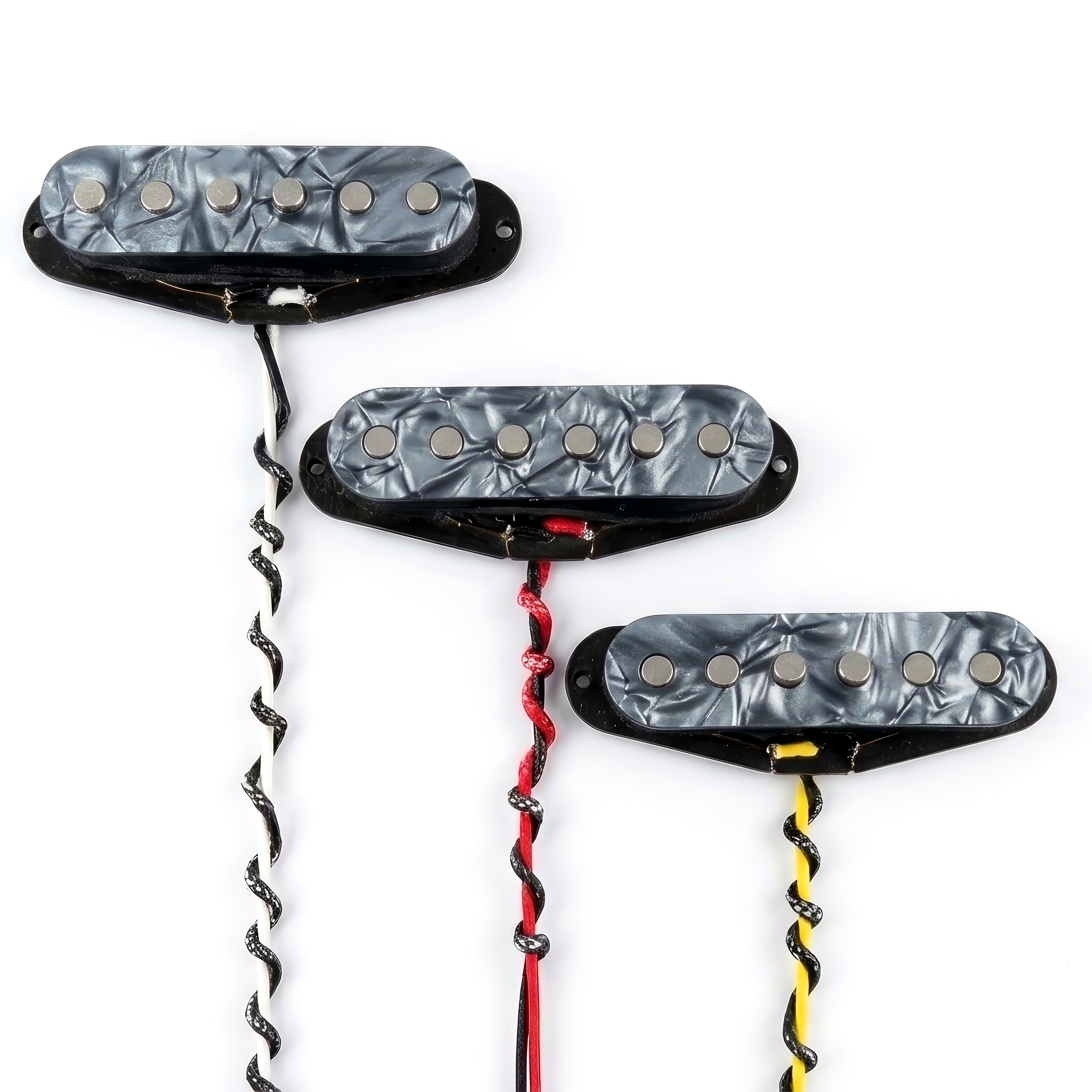 Artec AlNiCo Stratocaster Style Pickups – Silver Pearl