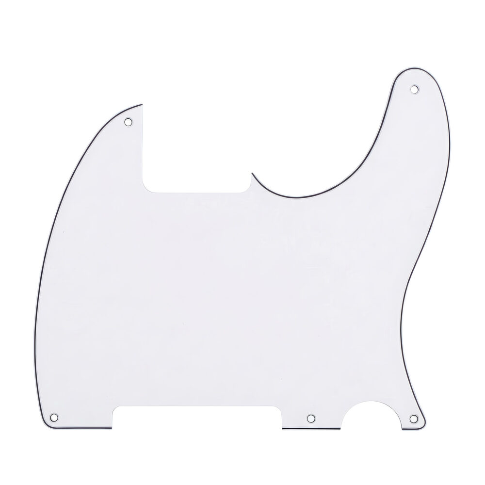 Telecaster Blank Scratchplate Pickguard – Custom Screw and Pickup Layout DIY USA MEX - Image 8