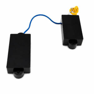 Precision Bass Closed Cover Pickup Set – Ceramic P Bass Pickups – Black – product image 5