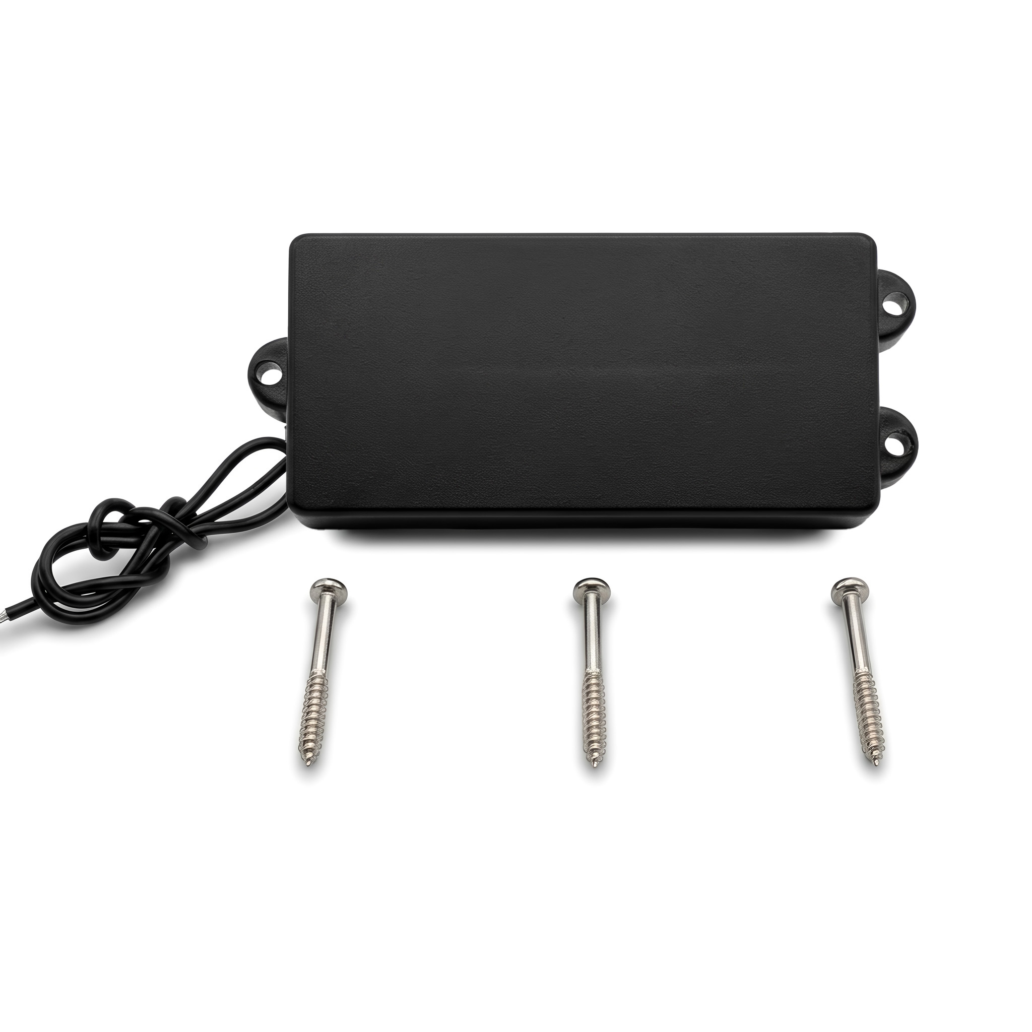 Closed Cover Bass Humbucker Pickup – 5 String – Black