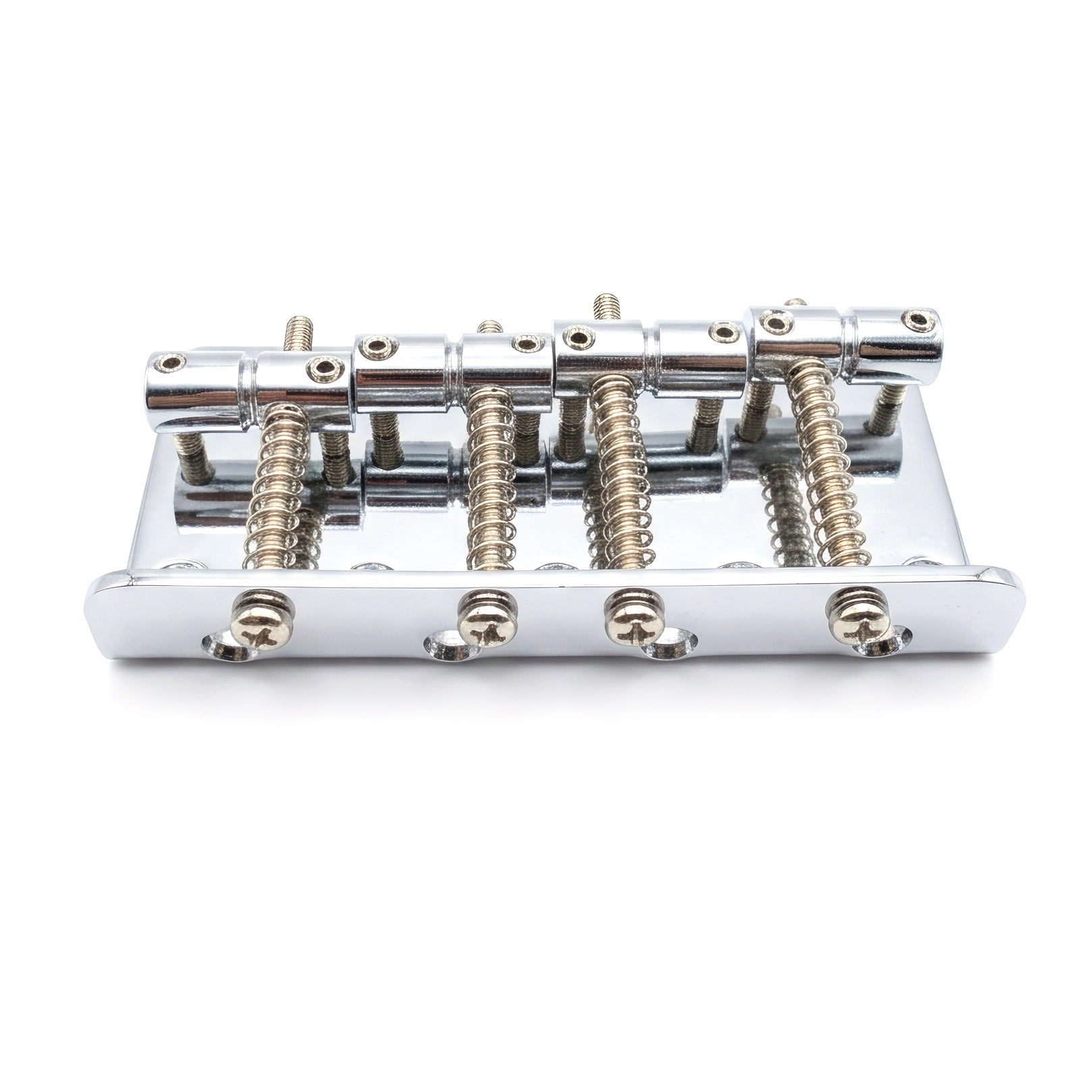 Bass Bridge – for Fender Jazz / Precision Bass 19mm – Chrome Black Gold – product image 4