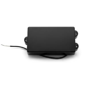Closed Cover Jazz Bass Pickups – 4 String J Bass – Black – product image 3